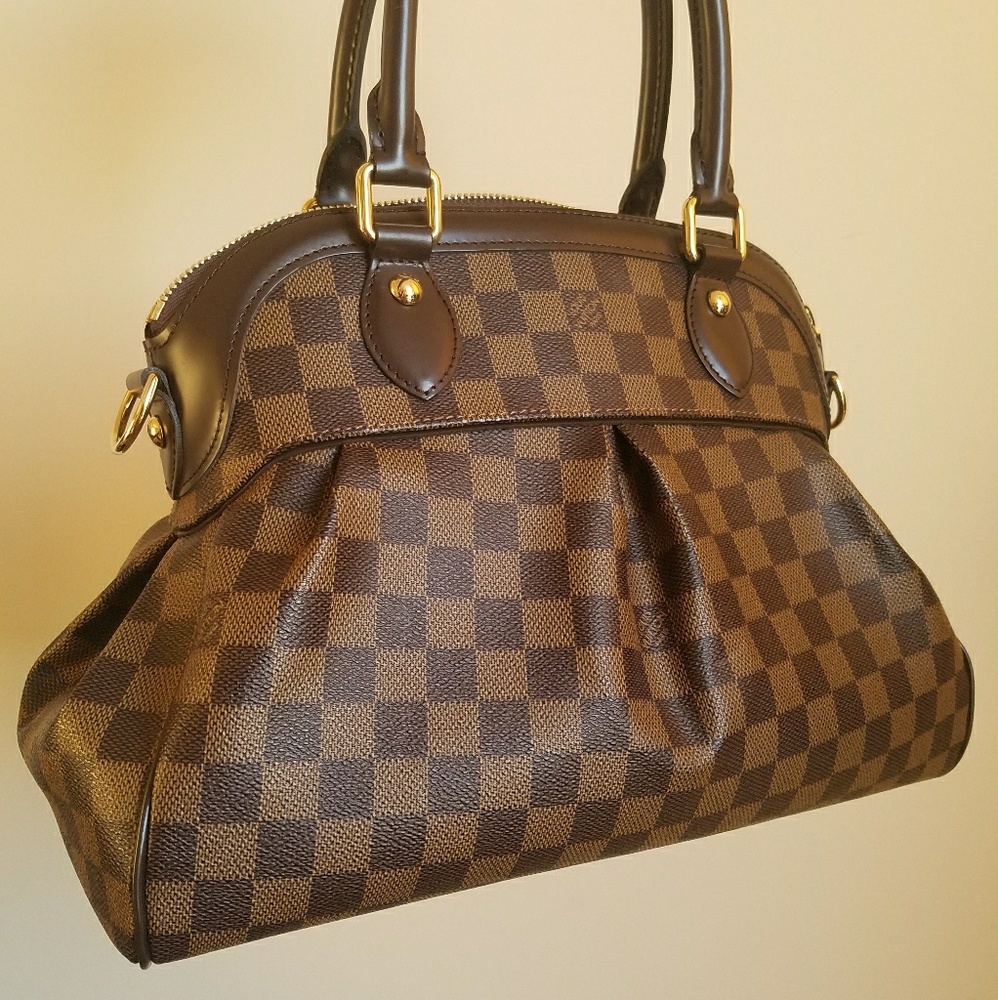 🌟Louis Vuitton Damier Trevi PM Handbag - Picture 1 of 6